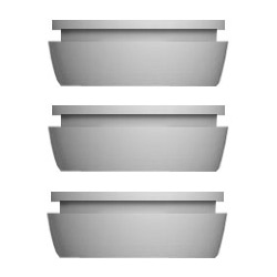 Isolatiering achterzijde tigtoorts voor SR 17/18/26 - zakje 3 stuks