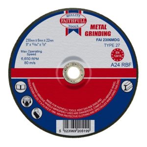 Afbraamschijf metaal 230x6,5x22,2mm Faithfull-0