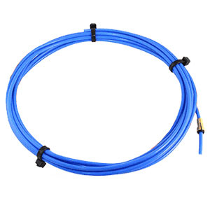 Liner teflon migtoorts voor aluminium 0,8mm blauw 4,5mtr