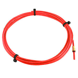 Liner teflon migtoorts voor aluminium 1,0-1,2mm rood 4,5mtr