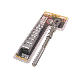 Ratelsleutelset Stanley uitschuifbaar 3/8" 9-delig | 0-94-609"-0
