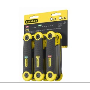 Hex stiftsleutelset metrisch 25-delig Stanley (1.5-8mm) | 2-69-268-0