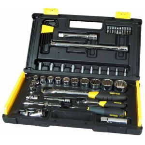 Dopsleutelset Stanley 1/4" & 1/2" micro tough (50 delige set) | 1-94-658-0