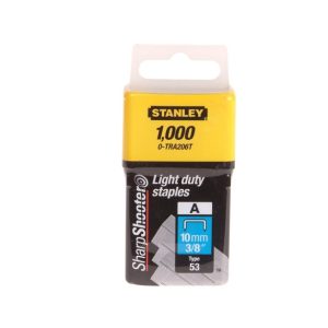 Nietjes Stanley light duty 6mm 1000 stuks | 0-TRA204T-0