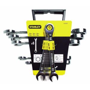 Ringsteeksleutelset Stanley met ratelring | 4-89-907-6708