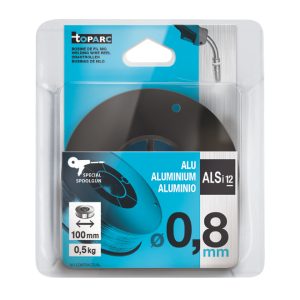 Lasdraad MIG D100 aluminium GYS AlSi 12 0,8mm rol 0,5kg