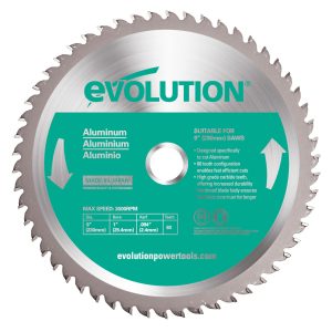 Zaagblad Evolution 230mm voor aluminium | Evolution EVOBLADE230AL