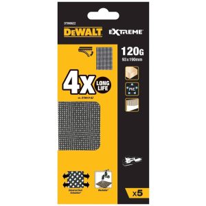 Dewalt Mesh Schuurgaas 93 x 190 mm K120 5 stuks | DTM8622-QZ