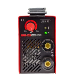 Alternative view of UNIARC MMA-120 elektrode lasapparaat