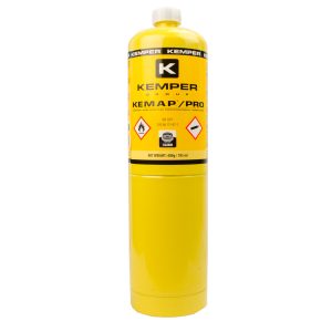 Gasfles Kemap/PRO gas 400 gram - 1 liter | MAPP gas | Kemper 582