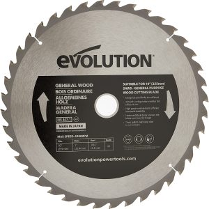 Zaagblad Evolution 255mm voor hout | EVOBLADE255WD