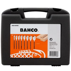 Speedborenset voor hout 8-delig | Bahco 9629-SET-8