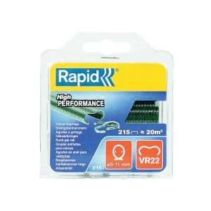 Alternative view of Hekwerk klemringen gegalvaniseerd Rapid VR22 215 stuks 40108801