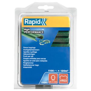 Alternative view of Hekwerk bindringen gegalvaniseerd groen Rapid VR22 1100 stuks 40108807