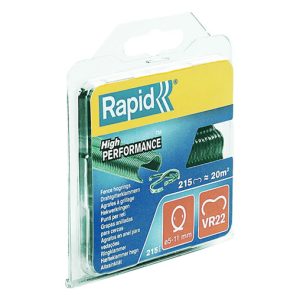 Hekwerk klemringen gegalvaniseerd groen Rapid VR22 215 stuks 40108802