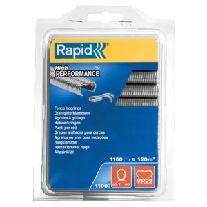 Alternative view of Hekwerk klemringen gegalvaniseerd Rapid VR22 1100 stuks 40108806