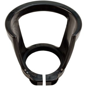 Handvat - kraag kunststof zwart ten behoeve van gasfles 5/10/20 liter