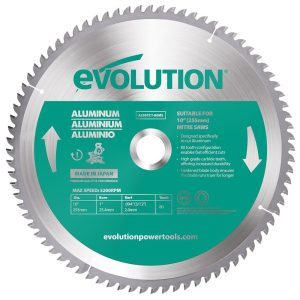 Zaagblad Evolution 255mm voor aluminium | Evolution 80MS