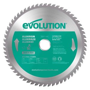 Zaagblad Evolution 210mm voor Aluminium | A210TCT-60CS