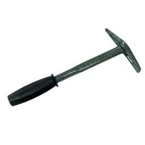 Bikhamer met stalen steel handvat zwart 300 gram