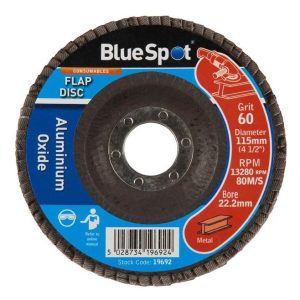 Lamellenschijf 115mm korrel 60 | BlueSpot Tools 19692